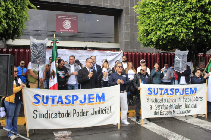 Juzgadores de Michoacán se suman al paro indefinido de labores en protesta por la reforma judicial