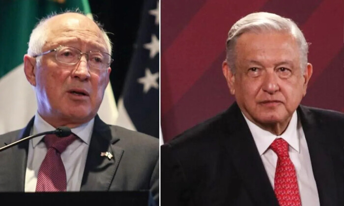 Ken Salazar niega responsabilidad de EU en violencia de Sinaloa