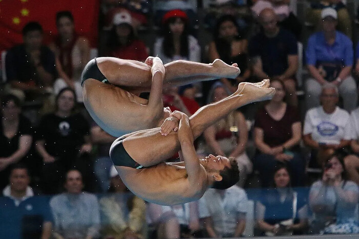 Kevin Berlín y Randal Willars acarician el bronce y terminan en 4to en Clavados