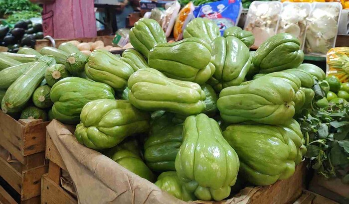 Kilo de Chayote continúa por arriba de los 100 pesos