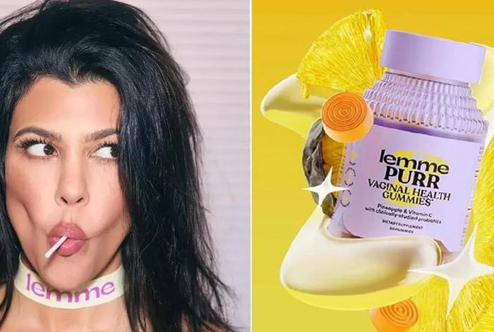 Kourtney Kardashian lanza paletas probióticas