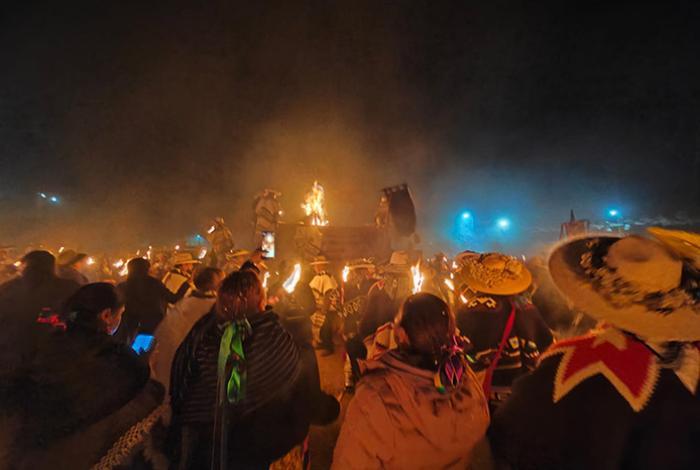 K'urhíkuaeri Kuinchekua: El fuego ancestral que ilumina el nuevo ciclo P'urhépecha en Tingambato