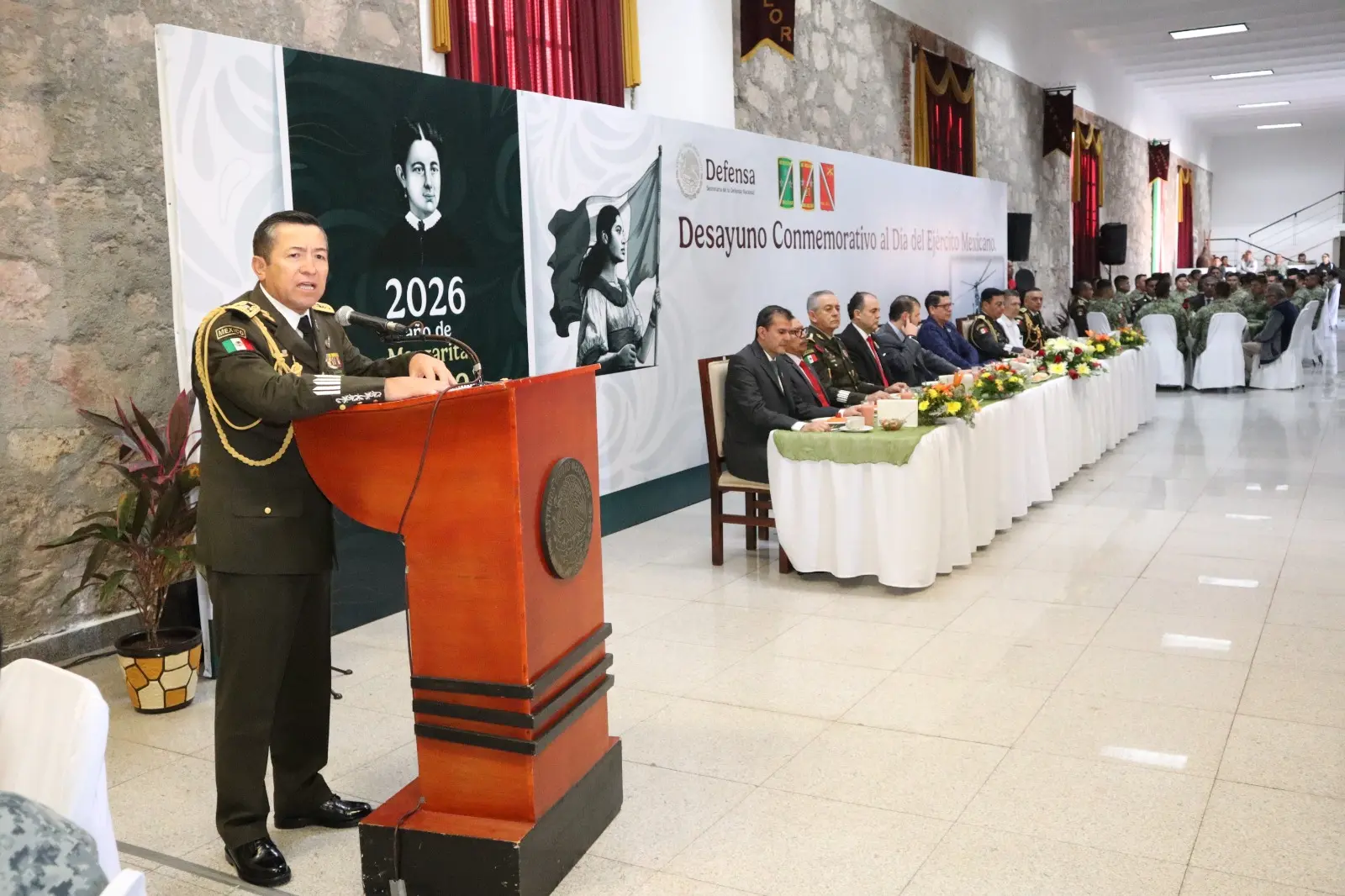 La 21/a. Zona Militar conmemora el 113 Aniversario del Ejército Mexicano en Morelia