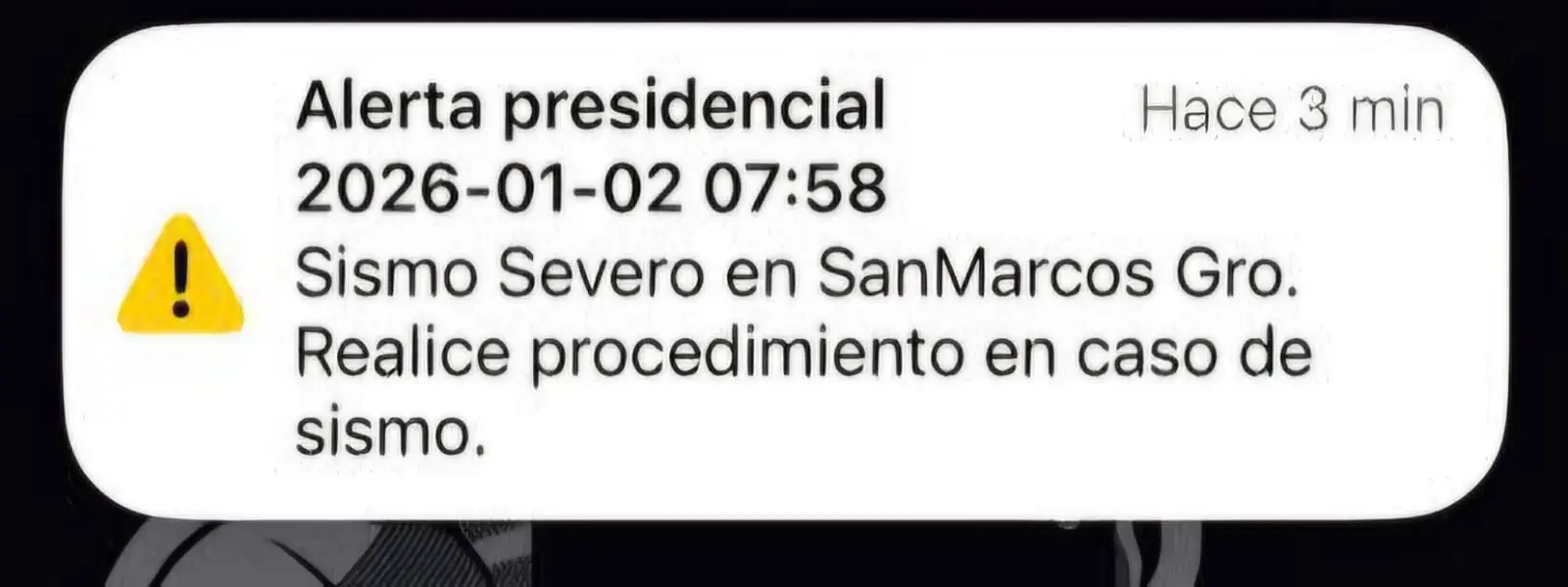 La alerta sísmica provoca más sorpresa que el temblor