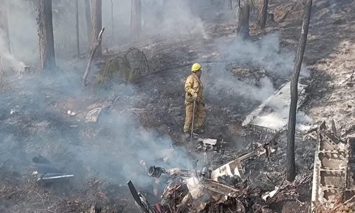 La avioneta desplomada salió de Tepalcatepec a Guadalajara