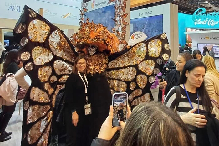 La Catrina Monarca, embajadora de Michoacán en la Fitur