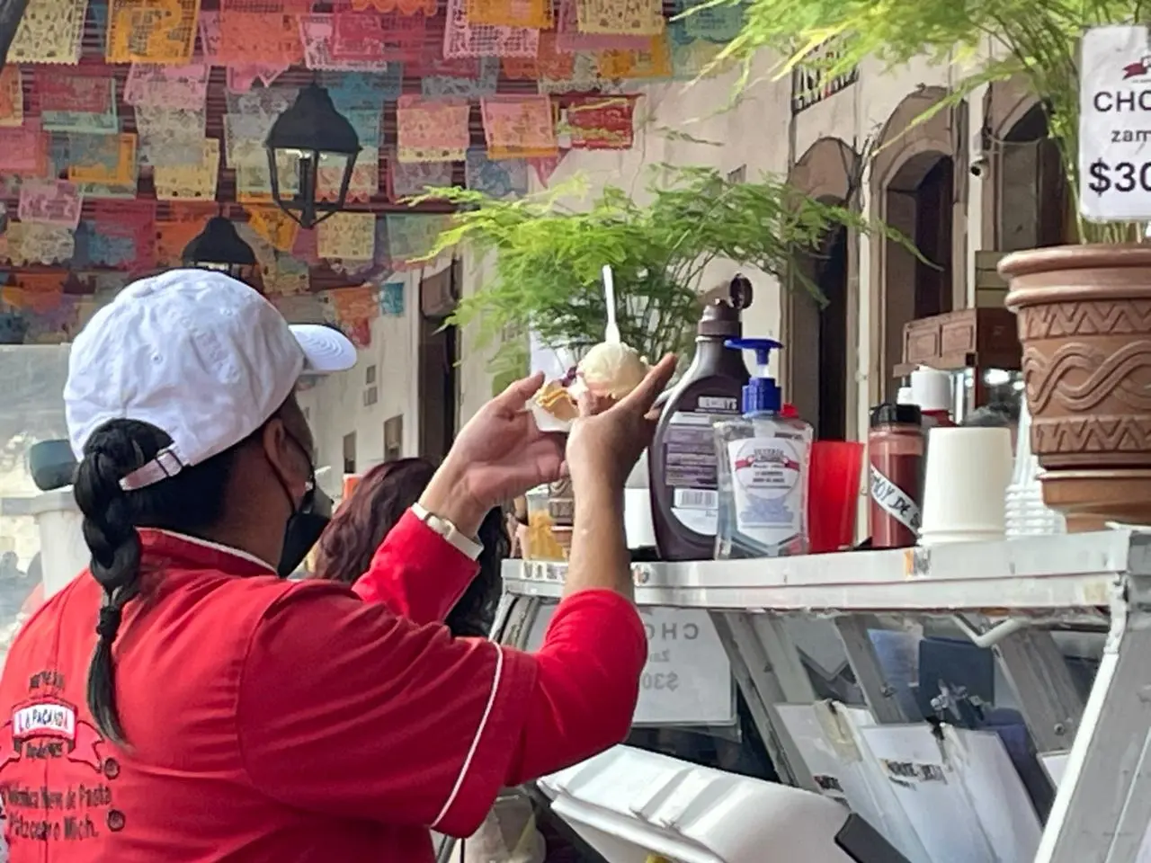 La deliciosa Nieves de Pátzcuaro está en “La Pacanda”