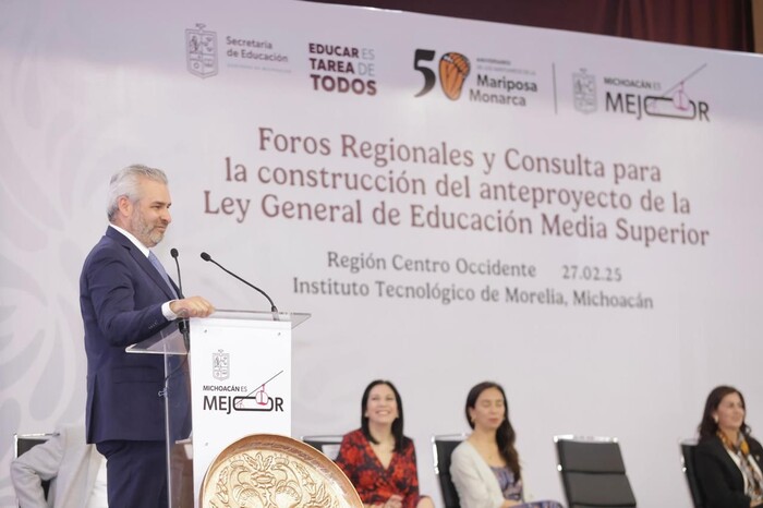 La educación es la esperanza de la transformación: Bedolla