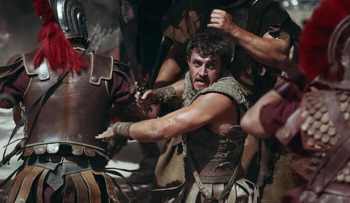 La épica batalla de Pedro Pascal en “Gladiador 2″: ¿Superará a su predecesor?”