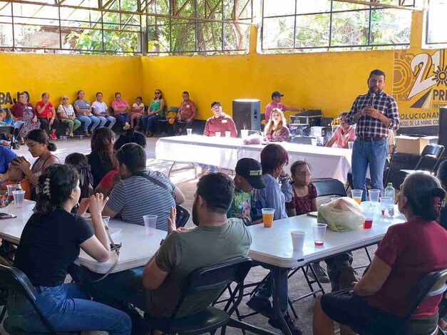 La fuerza del PRD Michoacán resurge desde los municipios: Octavio Ocampo, durante reunión informativa con Militancia en Tiquicheo