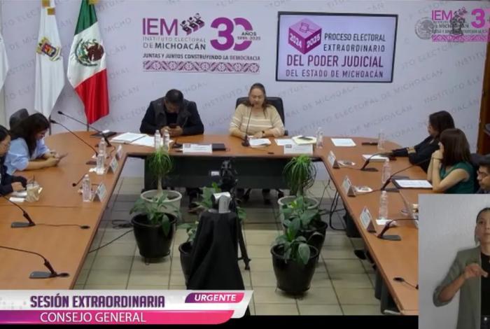 “La institución ha cumplido”, consigna IEM al cerrar actividades de elección judicial de Michoacán