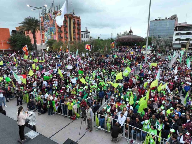 LA LEY SB4 DE TEXAS ES VIOLATORIA DE LOS DERECHOS HUMANOS, DISCRIMINATORIA Y NO VA A RESOLVER NADA: CLAUDIA SHEINBAUM DESDE REYNOSA, TAMAULIPAS