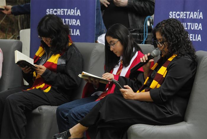 La magia de Harry Potter llegó a Morelia con el Maratón de Lectura de SeCultura