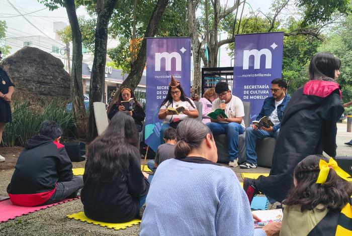 La magia de Harry Potter llegó a Morelia con el Maratón de Lectura de SeCultura