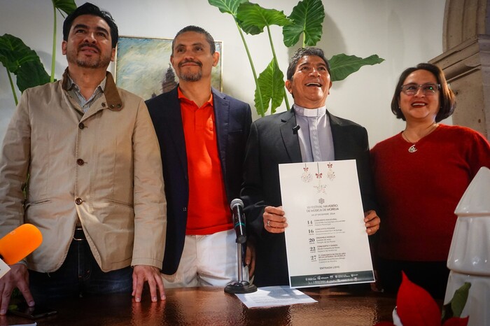 La Navidad se escucha, en el Festival Navideño de Música de Morelia