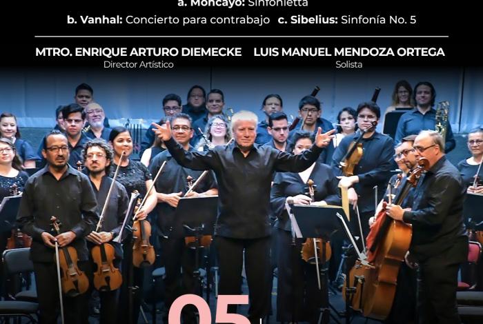 La Osidem alista velada musical con obras de Moncayo, Vanhal y Sibelius
