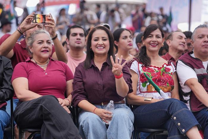 La patria no se vende, se defiende en cada municipio de Michoacán: Gladyz Butanda