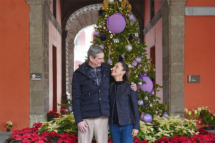 La presidenta Claudia Sheinbaum desea Feliz Navidad a todas y todos los mexicanos