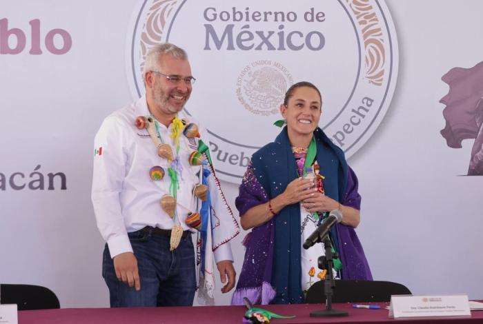 La presidenta Sheinbaum visitará Michoacán el 25 de septiembre, informó gobernador Bedolla