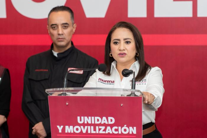 La única encuesta válida para aspirantes guindas será la que emita Morena: Gladys Butanda