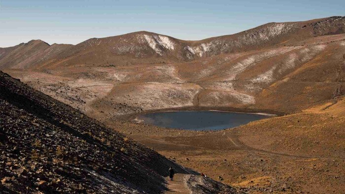 Lagunas del Nevado de Toluca a punto de desaparecer; se están secando