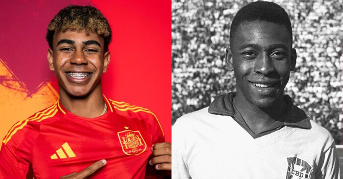 Lamine Yamal, el joven que supera un récord de Pelé en la Eurocopa