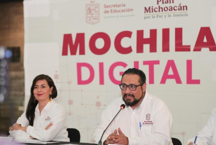 Lanza Michoacán la plataforma escolar ‘Mochila Digital’