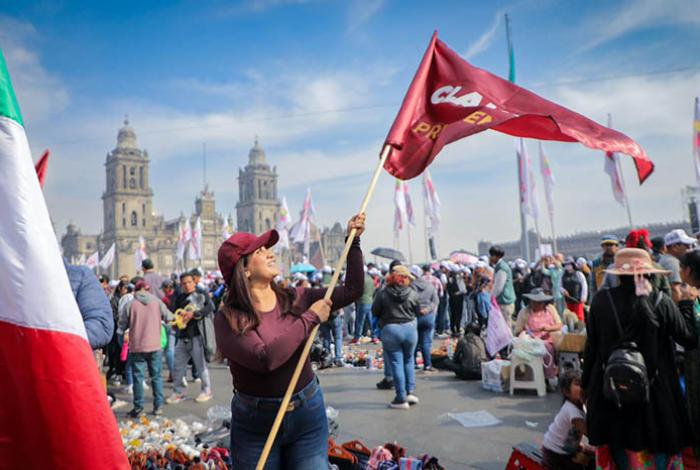 “Las calles son nuestras”: Gladyz Butanda tras marcha de la 4T