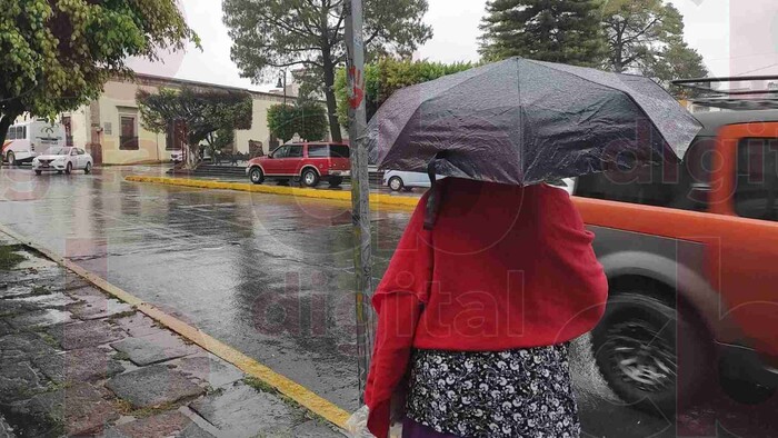 Las lluvias estarán presentes la mayor parte de la tarde, en Morelia