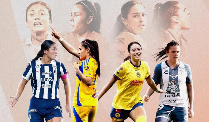 Las semifinales de la Liga MX Femenil con los mejores cuatro equipos del Apertura 2024