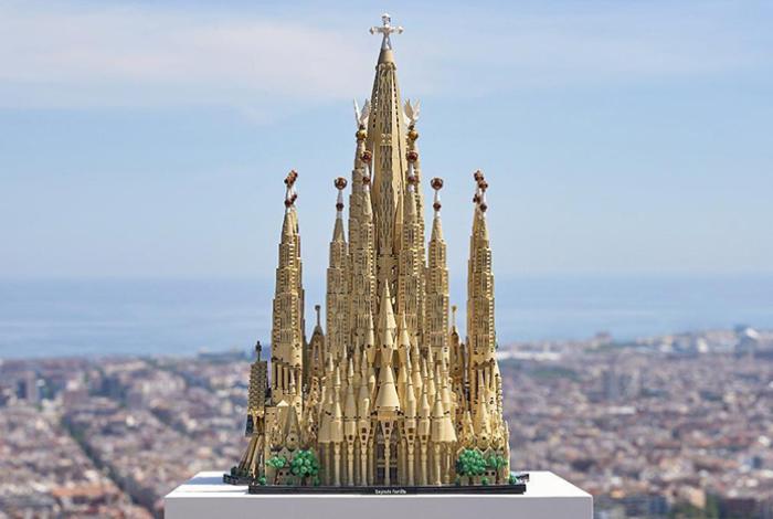 Lego lanza set de la Sagrada Familia de Barcelona: viene con 12 mil piezas