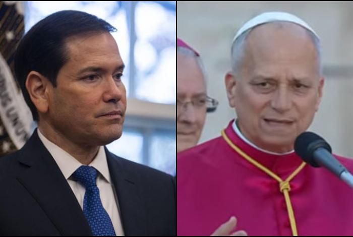 León XIV recibirá a Marco Rubio en el Vaticano tras su choque con Trump, según medios