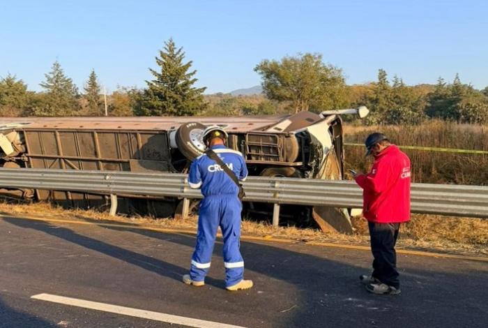 Lista de los 20 lesionados y trasladados a hospitales de Morelia, tras accidente en la Morelia - Pátzcuaro