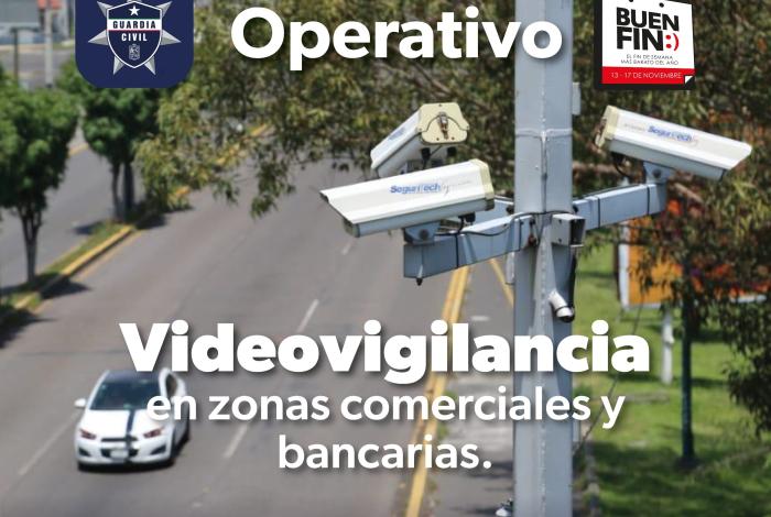 Listo dispositivo de vigilancia para disfrutar de un Buen Fin seguro: SSP