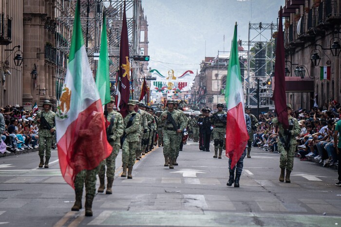 Listo protocolo para desfile del 16 de septiembre en Morelia: PC