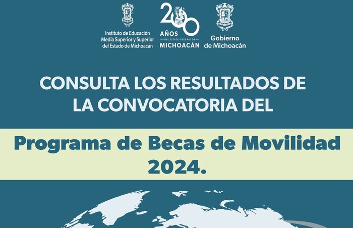 Listos los resultados del Programa de Becas de Movilidad 2024