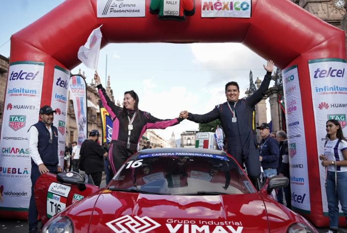 Llega Carrera Panamericana al Centro de Morelia