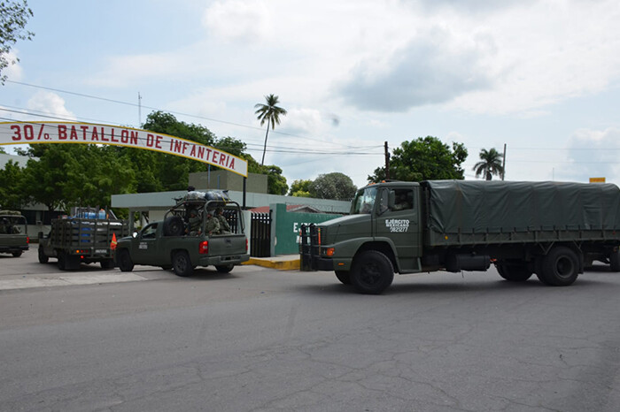 Llegan 200 elementos del Ejército Mexicano a la región de Tierra Caliente