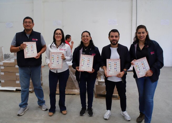 Llegan a Michoacán boletas electorales para la jornada del 2 de junio