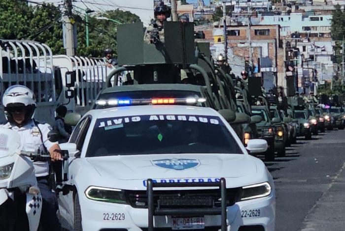 Llegan refuerzos del Ejército y Guardia Nacional a Michoacán para reforzar la seguridad