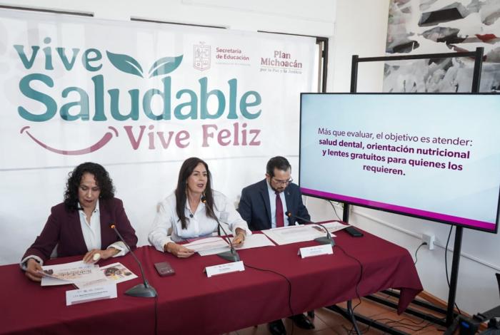 Llegará ‘Vive Saludable. Vive Feliz’ a más de 360 mil niños de primarias de Michoacán