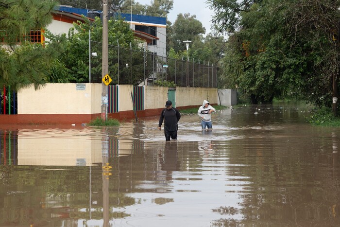 Lluvias dejan afectaciones en Morelia