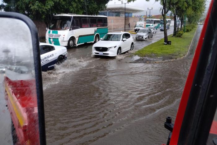 Lluvias dejan afectaciones en estas vialidades de Morelia