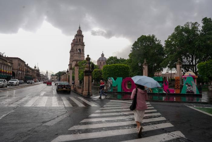 Lluvias en Morelia, beneficiosas para cultivos