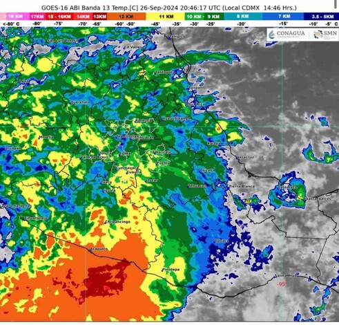 Lluvias extraordinarias en Michoacán durante 72 horas: SMN