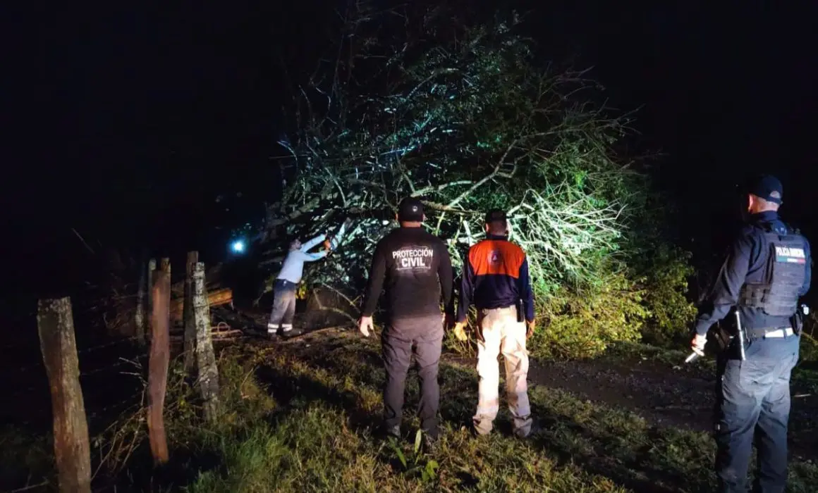 Lluvias generan afectaciones en Tierra Blanca, Veracruz