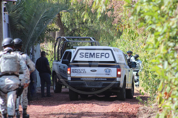 Localizan cadáver calcinado en brecha de El Platanal, en Jacona