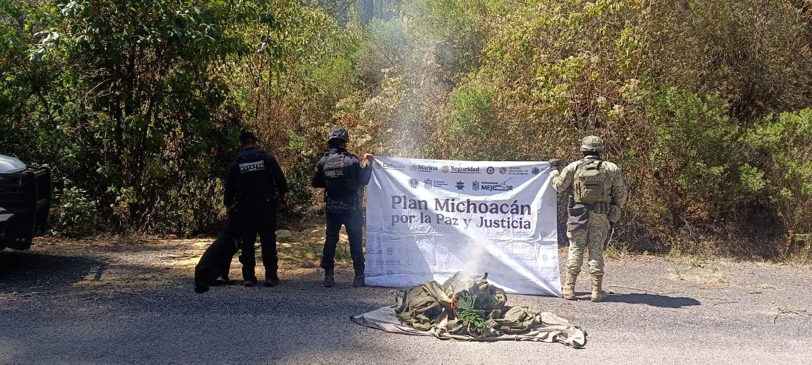 Localizan e inhabilitan campamento clandestino en Queréndaro: SSP