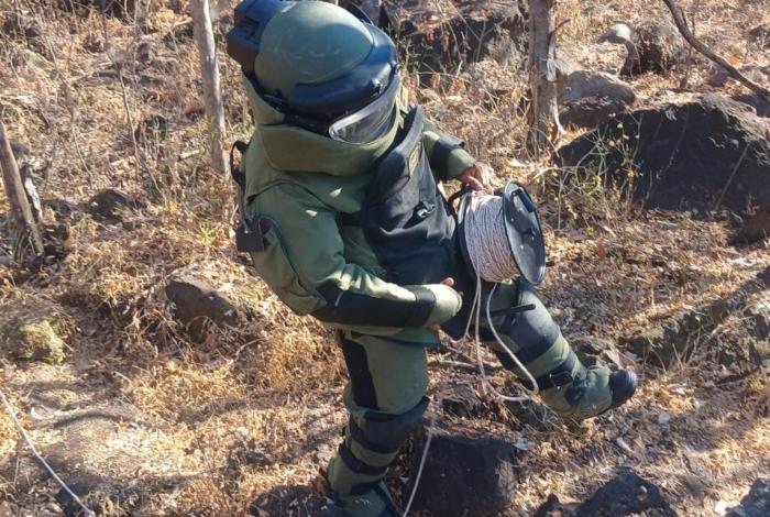 Localizan y desactivan dos artefactos explosivos en comunidad de Buenavista