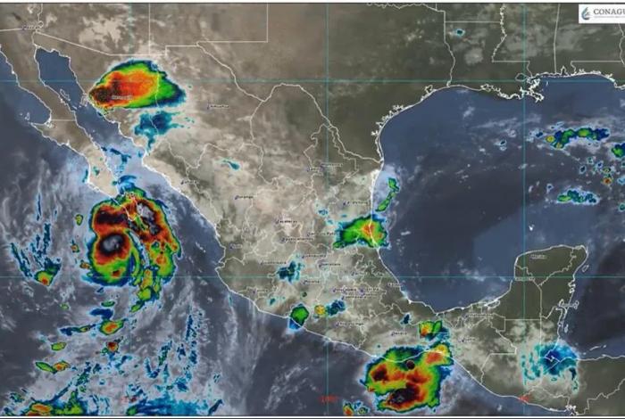 “Lorena” ya es huracán categoría 1; autoridades alertan a Baja California Sur